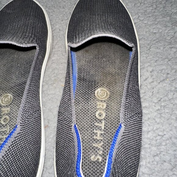 Rothys Slip On Shoes Womens Size 10 Gray Knit Sneaker Casual Comfort Walking - Picture 9 of 11